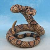 Garden Brown Rattlesnake Figurine