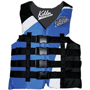 Kent Extra Small 4 Belt Ski Vest Blue Black by