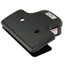 Linemaster 642-S Clipper Wide Treadle Foot Switch, Electrical, Single 7" Pedal, Momentary, Single Stage, No Guard, Black