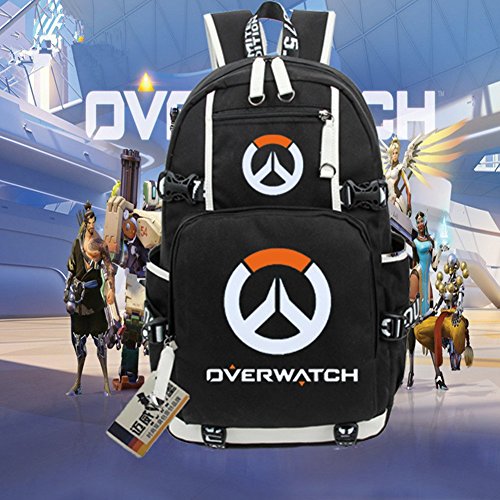 Overwatch OW Logo Backpack schoolbag bookbag (1)