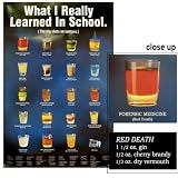 Trademark Global 10-SCHOOLPOS, What I Really Learned In School Poster