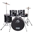 Performance Percussion PP250BLK 5 Piece Drum Kit - Black
