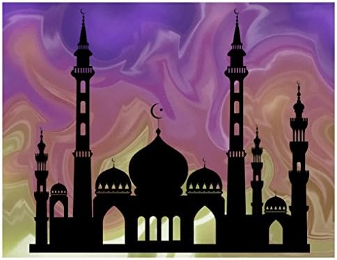 Arabian Nights Original Digital Art Print A4, A3 to one metre sizes handmade nursery child wall decor