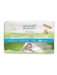 Baby Product: Seventh Generation Thick n Strong Free & Clear Baby Wipes Refill 128 ea - Seventh Generation