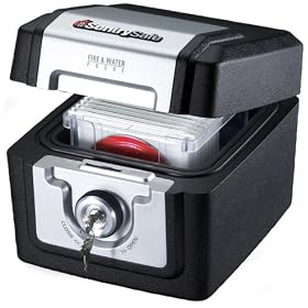 SentrySafe FIRE-SAFE Waterproof CD DVD Storage File #QA0110 by Sentry