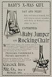 1899 Ad Baby Jumper Rocking Chair Glascock Bros. Muncie - ORIGINAL ADVERTISING - Original Print Ad