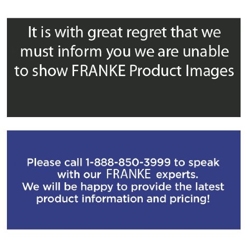 Franke CCK110-13GB Cisterna Undermount Gloss Black