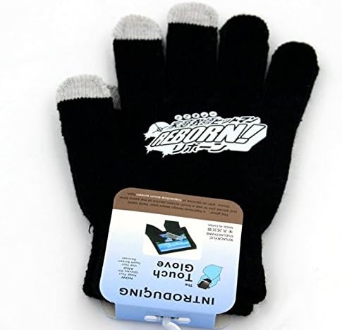 MSON Anime Hitman Reborn Cosplay Gloves with Touchscreen Technology