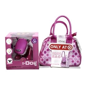 Tiger I-Dog with Exclusive Carrying Bag- Pink by Tiger Electronics