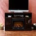 Media Console Electric Fireplace - Espresso
