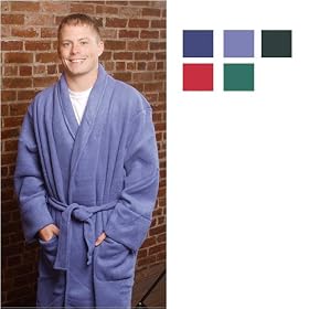 Arctic Fleece Mens Fleece Bathrobe. (0010M) by Arctic Fleece