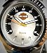 Harley-Davidson Men's Bulova Watch, Speedometer Silver Patterned Dial, Stainless Steel. 76A123