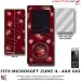  : Zune 2 Skin Strawberries On Red WraptorSkinz TM Kit fits Zune 2 (4&8gig player) by TuneTattooz TM