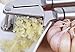 Garlic-Press with Peeler-Tube and Cleaning-Brush - (3-piece-set) - by Utopia Kitchen