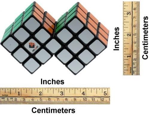 Double 3x3 Cube Brain Teaser Puzzle Like Rubiks Cube