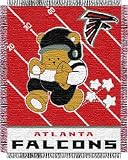 Atlanta Falcons Infant/Child Woven Teddy Bear Blanket Throw
