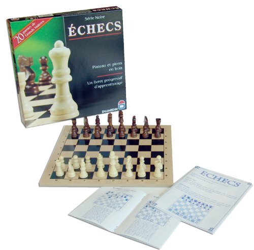 Imagen 2 de Dujardin 55331 Série Noire - Juego de ajedrez