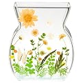 Real-Flower Decor Acrylic Aquarium/ Vase