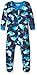 Hatley Baby Boys' Plaid Whales Footed Coverall