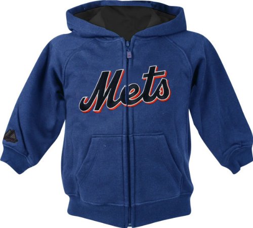 New York Mets Newborn Zipfront Hooded Sweatshirt