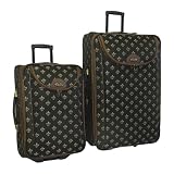 American Flyer Fleur De Lis 2-Piece Luggage Set
