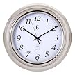 Wall Clock - Brushed Silver