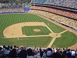 Crowds Watch Baseball Game at the Dodgers Stadium in Los Angeles, California, USA Photographic Poster Print by Harding Robert, 24x18