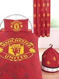 Kitchen & Housewares : Manchester United FC Crest Curtains 72" drop