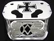 Cross Billet Aluminum Optima Battery Hold Down Box Tray