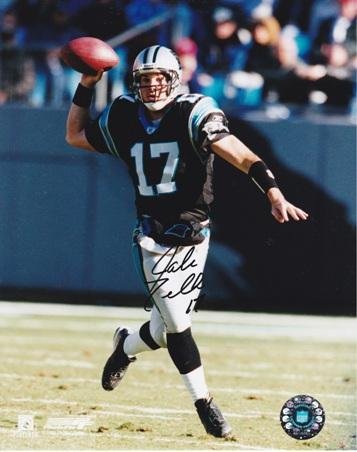 Autographed Jake Delhomme Photo - 8x10 - Autographed NFL Photos