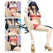 Ikki Tousen Dragon Destiny Kanu Unchou Red Bikini Statue