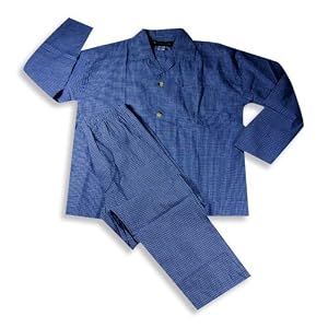 Buy Bert Pulitzer - Mens Long Sleeve Checkered Pajamas, Blue by var goTwisterProductImageStrings = new Object();goTwisterProductImageStrings['prodImageNotAvailTextNoColor'] = 