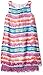 As U Wish Girls' Big Sleeveless Shift Dress with Lace Hem