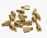 StarTech STANDOFFM3 M3 Brass Standoffs 15 Pack