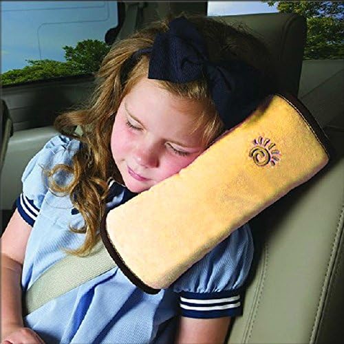 LYL Children Baby Soft Headrest Neck Support Pillow Shoulder Pad for Car Safety Seatbelt