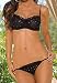 Hustler Crystal Bra And Panty Set