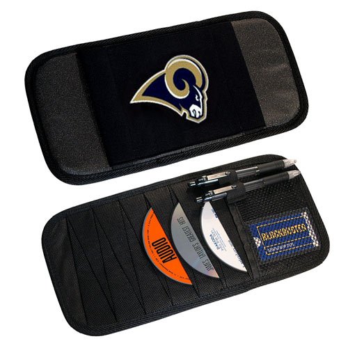 St. Louis Rams Team Promark 12-Disc CD Visor and Organizer