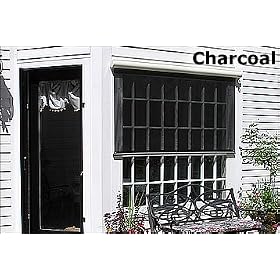 8' SunSetter EasyShade Charcoal by 