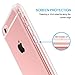[Crystal Clear] iPhone 6 Plus Case, iXCC Cover Case with Shockproof Bumper and Scratch Resistant Hard Plastic Back for iPhone 6s Plus / 6 Plus - Clear