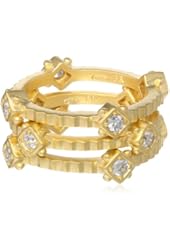 Freida Rothman Three Stack Square Station Ring