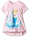 Disney Girls' Princess Care To Dream Hi Low with Rolled Sleeve