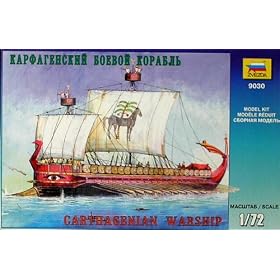 1 72 Carthagenian Galley by Zvezda