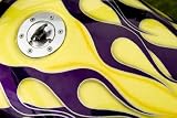 Custom Flames on Motorcycle Gas Tank - 24