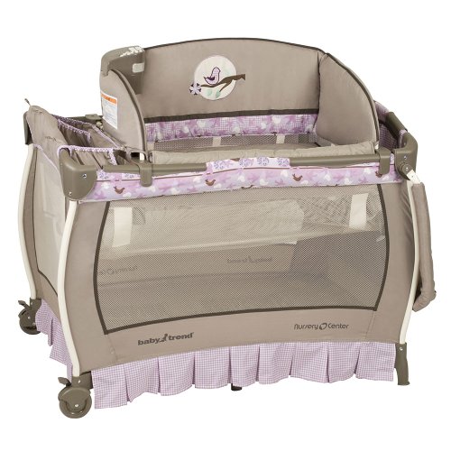 Buy Low Price Cozy Baby Trend Deluxe Nursery Center, Chickadee PY87965