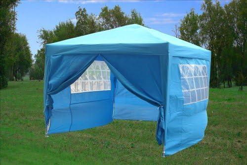 10'x10' Pop Up Canopy Party Tent EZ CS - 8 Color Available (Sky Blue)