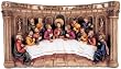 Decorative Plate - The Last Supper - 28in.x4in.x16in. - Imported