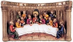 Decorative Plate - The Last Supper - 28in.x4in.x16in. - Imported