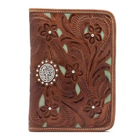 American West Lady Lace (Turquoise) Collection Dayplanner Address Book