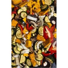 Poster 40 x 60 cm - "Vegetables cooking on barbeque." von Richard I'Anson / Lonely Planet Images - auch in anderen Gr��en und als Leinwandbild erh�ltlich