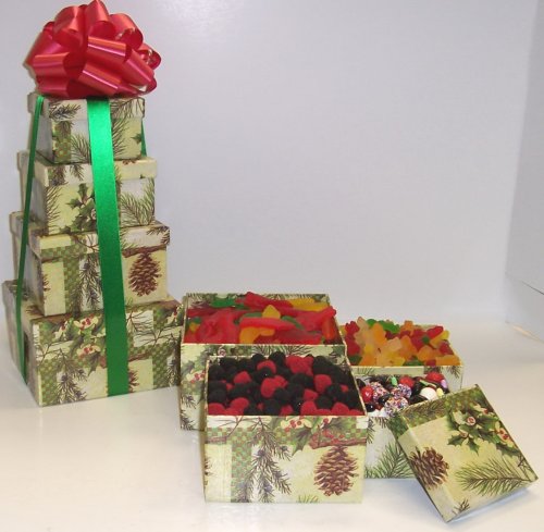 Scott's Cakes 4 Tier Pine Cone Box Gummie Candy Lovers Surprise by Scott's Cakes